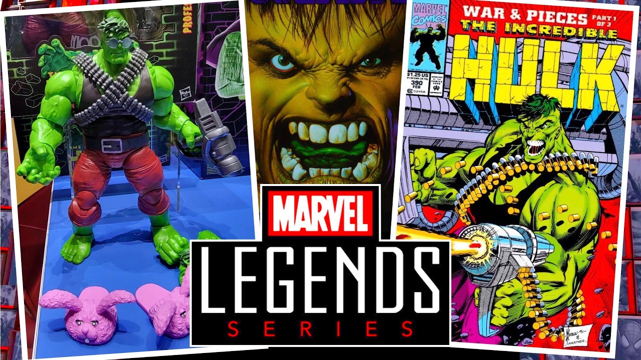 Marvel Legends Reveal Professor Hulk and More at Toy Fair 2026!