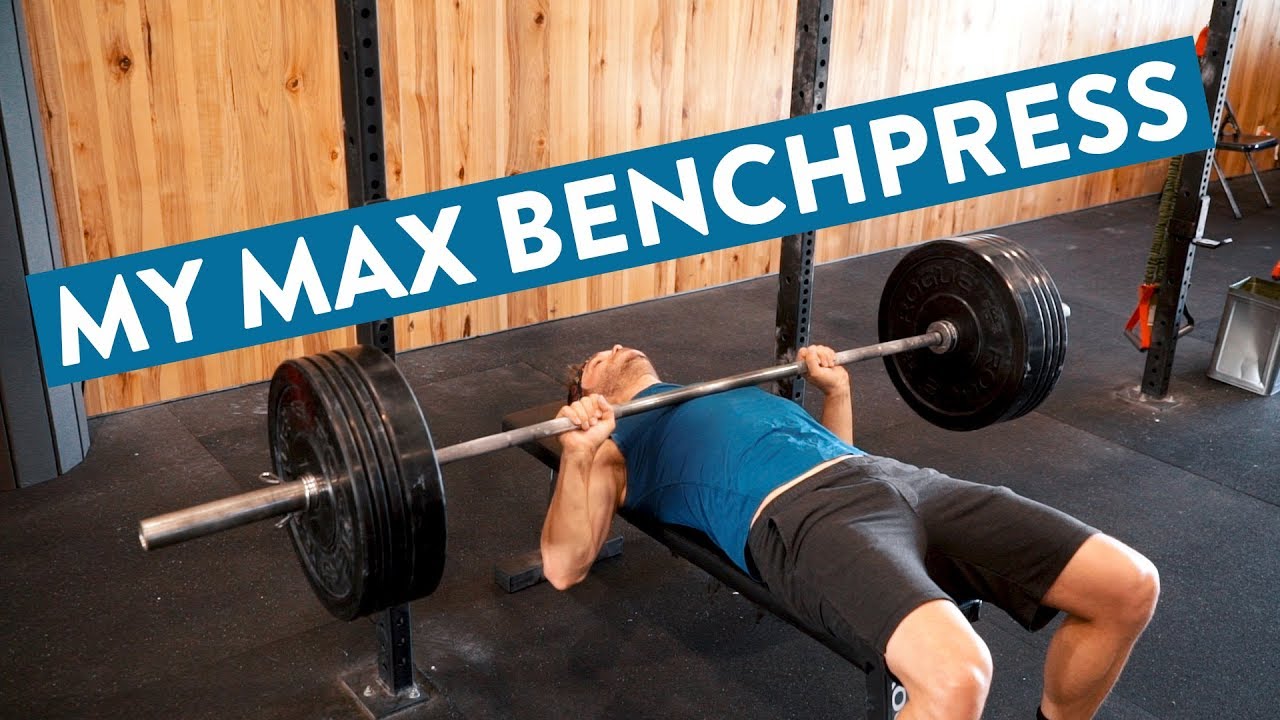 Nick Symmonds' Max Bench Press | #WorkoutWednesday