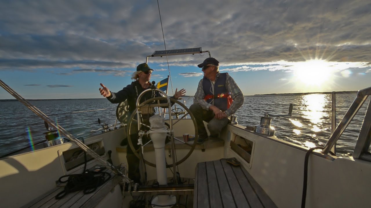 Känslan av en stor 34 fots segelbåt jämfört med en IF-båt. Vlog 46