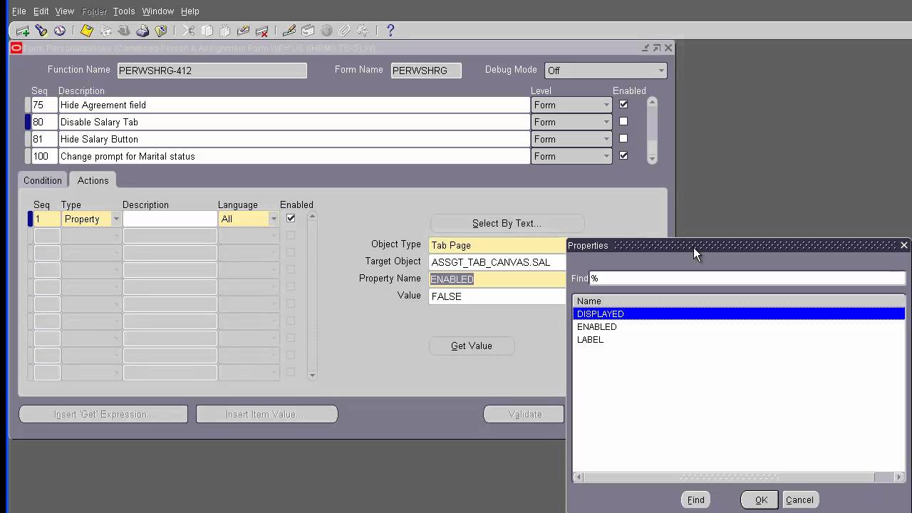 Form Personalizations   Part 1