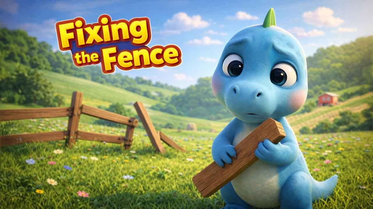 Fixing the Fence 🦕 | Dino Farm TV