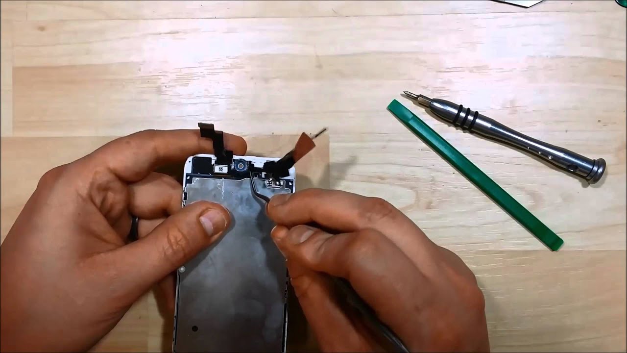iPhone 5S - Como trocar tela de LCD - Completo - Desmontagem e Montagem