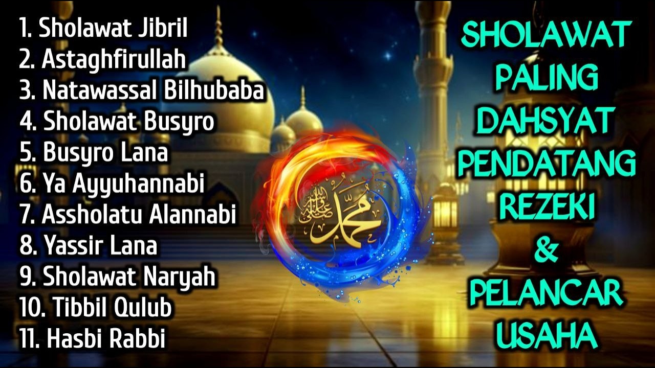 SHOLAWAT JIBRIL PENARIK REZEKI PALING DAHSYAT kumpulan SHOLAWAT NABI TERBARU 2026 | Pelita Sholawat