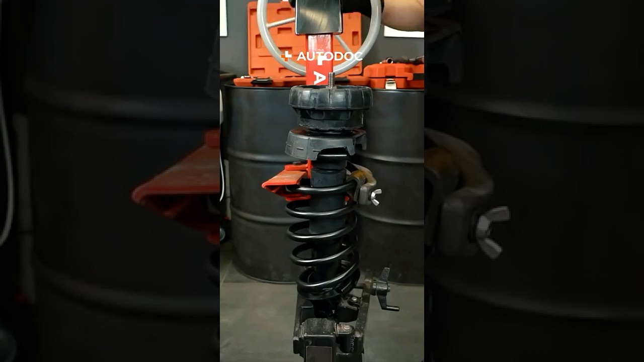N&auml;in kokoat iskunvaimentimen tolpan 🛠️🚗 #howto #shockabsorber #carparts #diy #auto #car