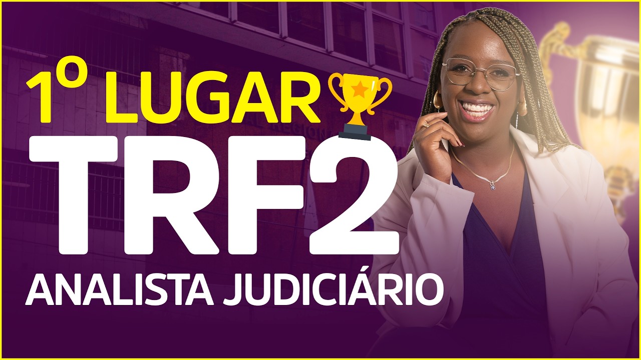 Entrevista para o Estratégia Concursos - 1º lugar no Concurso TRF 2