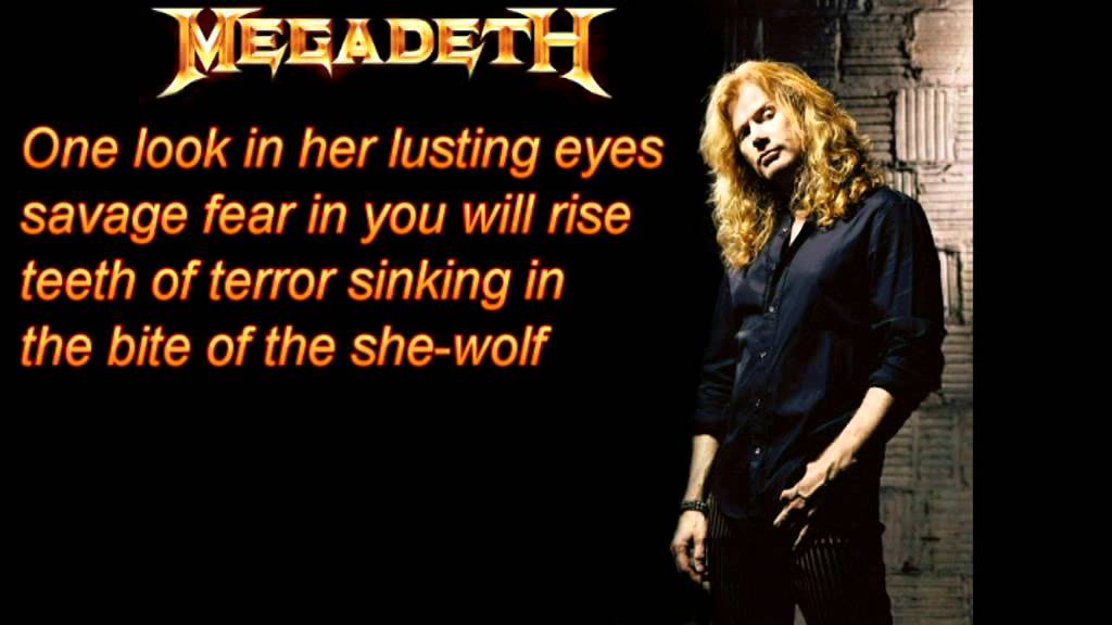 Megadeth - She-wolf (KARAOKE)