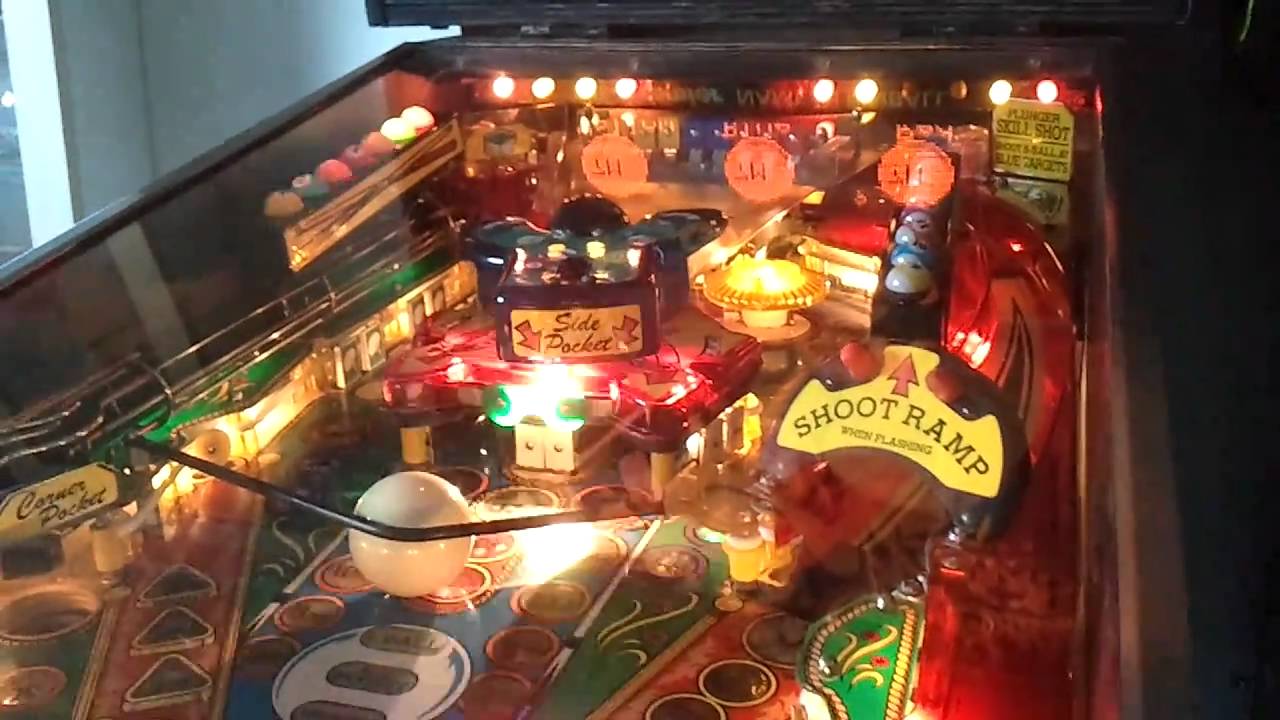 1992 Gottlieb Cue Ball Wizard pinball machine