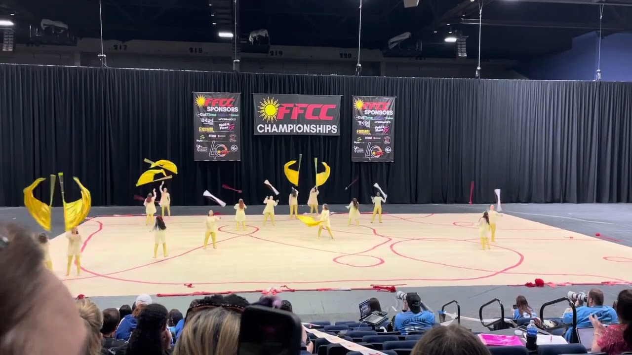F.W. Springstead High School Winterguard 2025 &ldquo;Red String&rdquo; at FFCC Championships