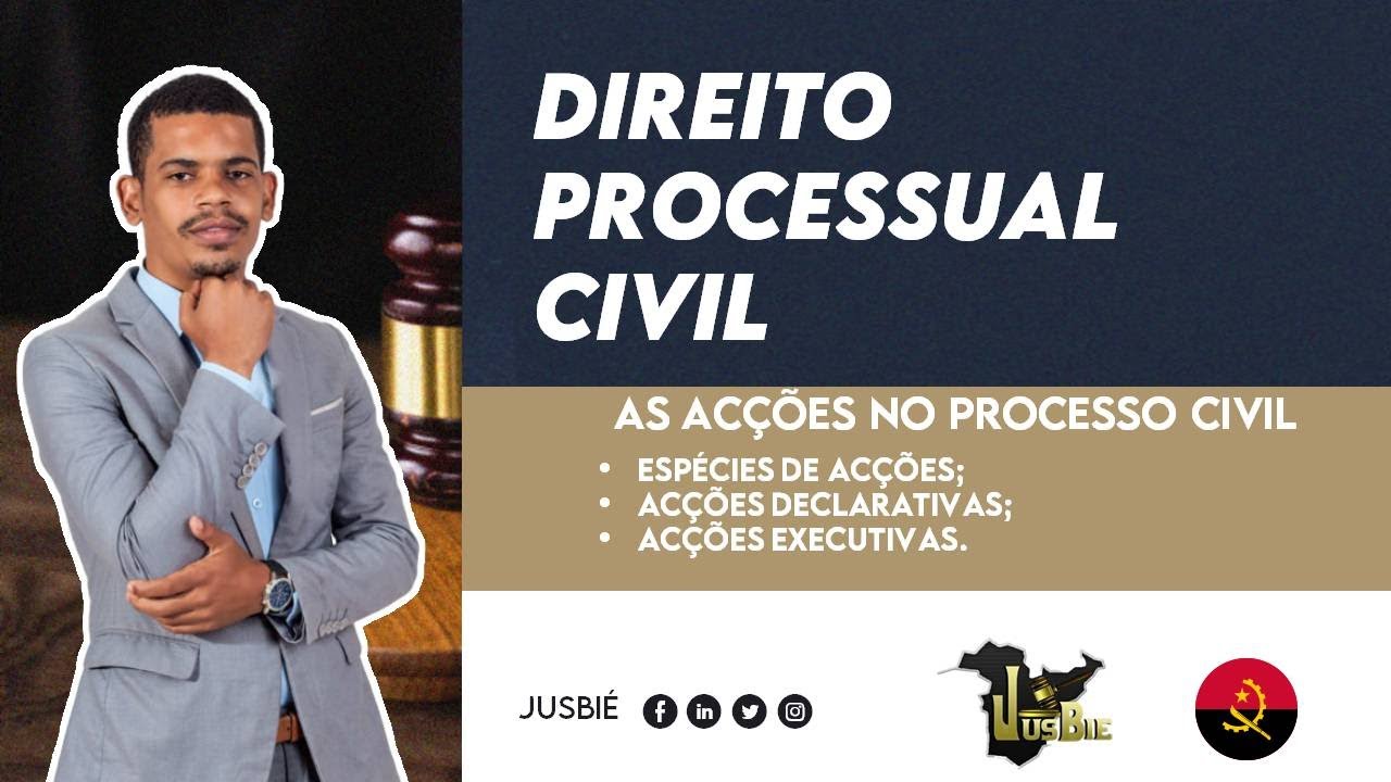 Espécies de Acções | Direito Processual Civil - Aula 02