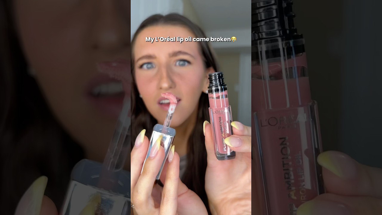 This Drugstore Lip Oil Broke Before I Used It…