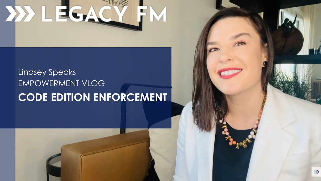 Code Edition Enforcement