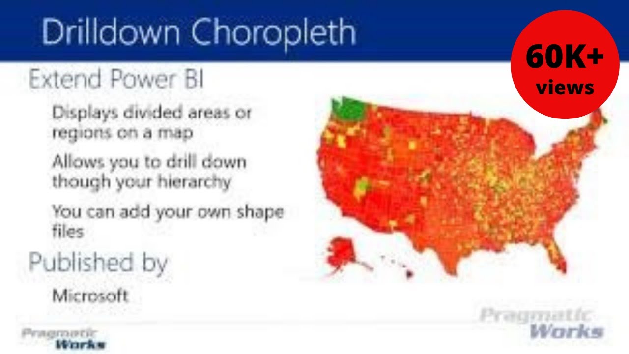 Power BI Custom Visuals - Drilldown Choropleth