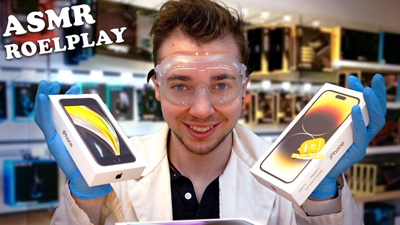 ASMR : ROLEPLAY REPARATEUR D'IPHONE