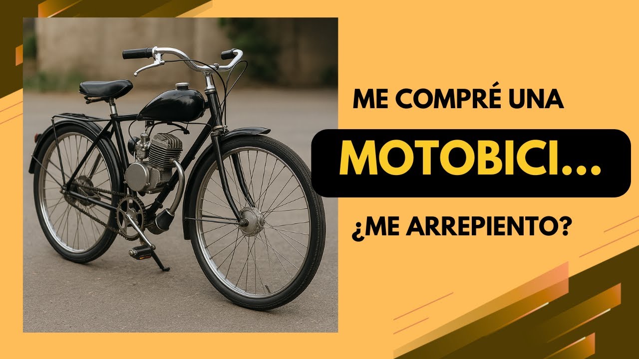 Mi experiencia con una MOTOBICI: pros, contras y desarme completo 🛠️