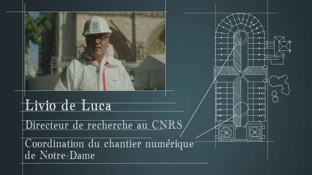 Livio de Luca, responsable du chantier numérique | Les Piliers de Notre-Dame