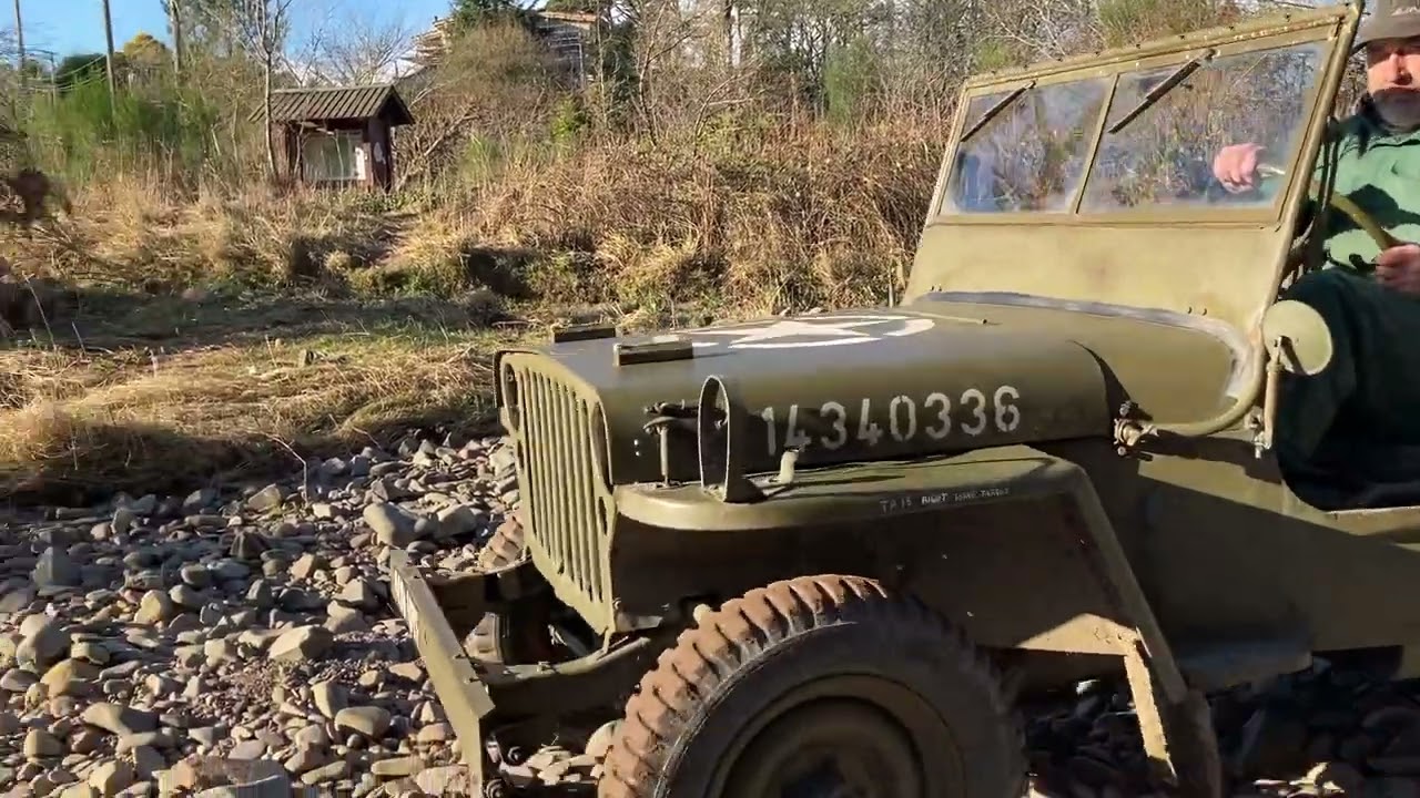 Another Hotchkiss Willys M201 Jeep in town!