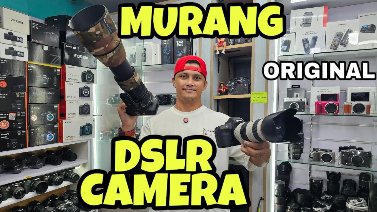 DSLR CAMERA Nag baba mga PRESYO ang DAMI CANON SONY NIKON, Orig Complete Freebies