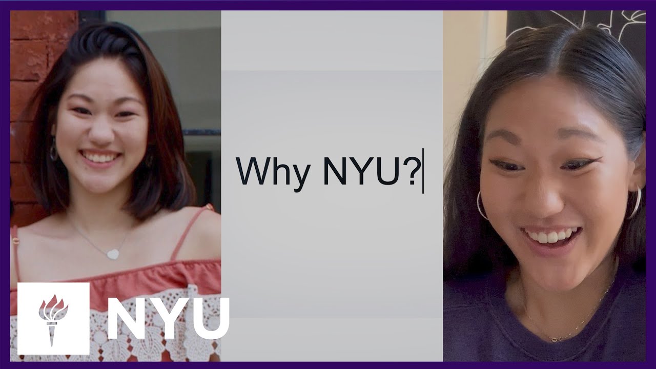 NYU Senior Reads Her College Admissions Essay Just Before Graduation