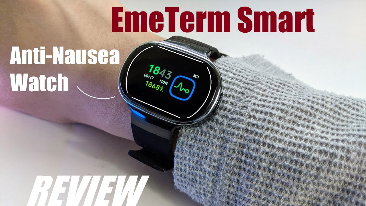 REVIEW: EmeTerm Smart Anti-Nausea TENS Unit Smartwatch - Relieve Nausea at a Click? (Wristband)