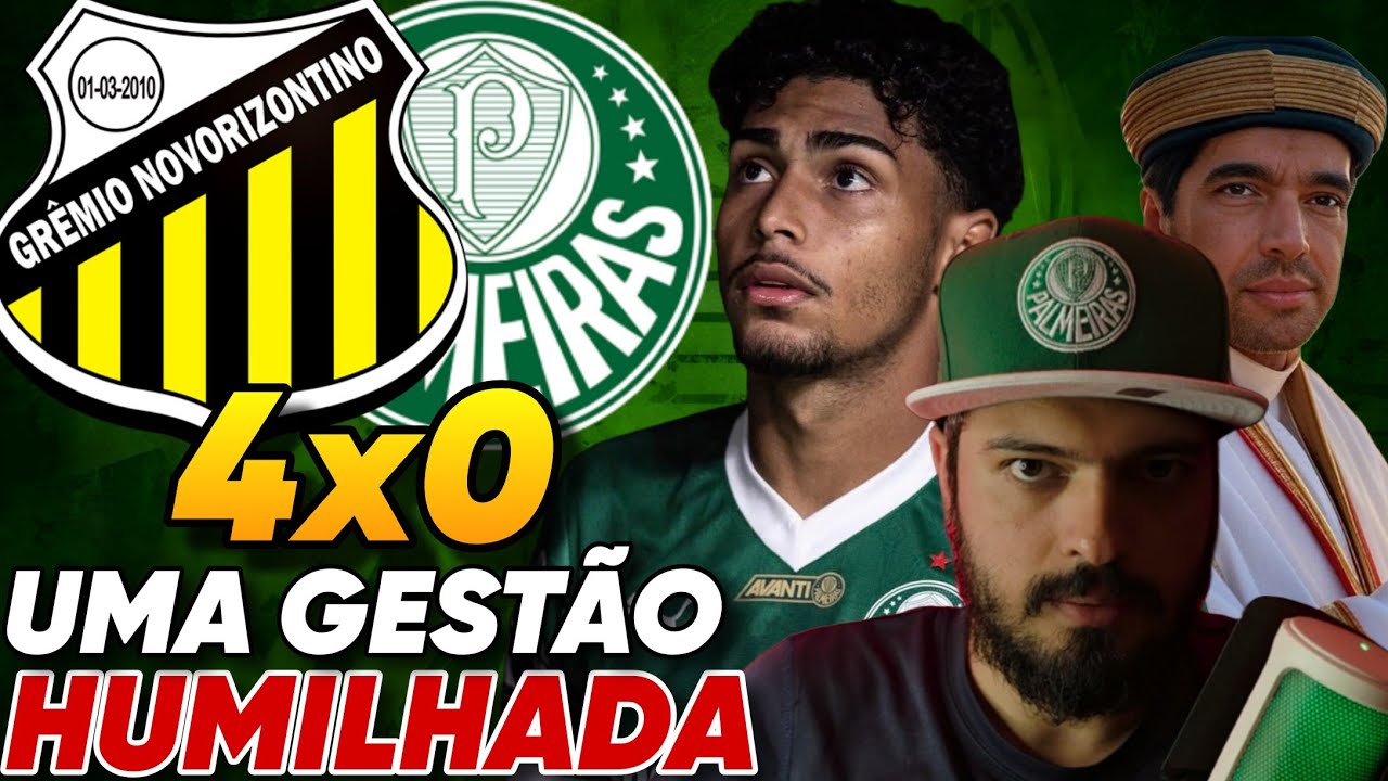 PARDAL E GUERREIRINHOS HUMILHADOS! Pós jogo Novorizontino 4 x 0 Palmeiras - Paulista 2026