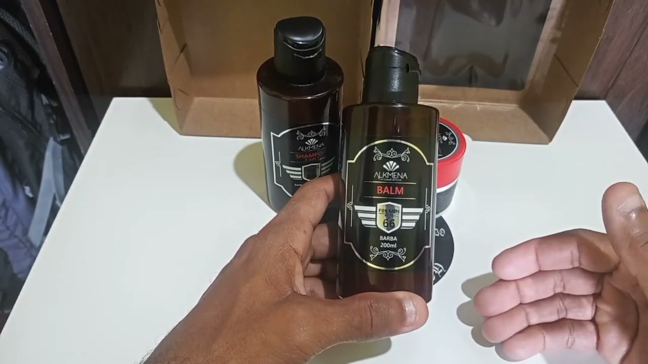ALKMENA (For Man) kit para barba na Shopee