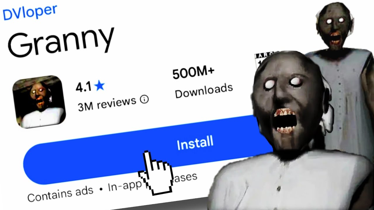I Found Real Granny 😎 On Play Store 😱