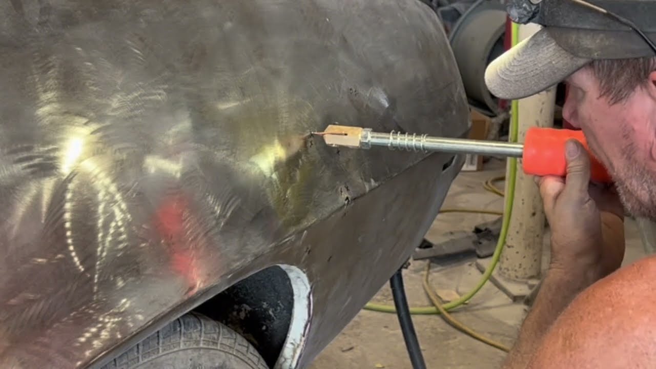 The TRUTH About Metal Finishing 🧐 Easy DIY Tips To Fix Car Body Work Spot Welding Dent Puller Repair