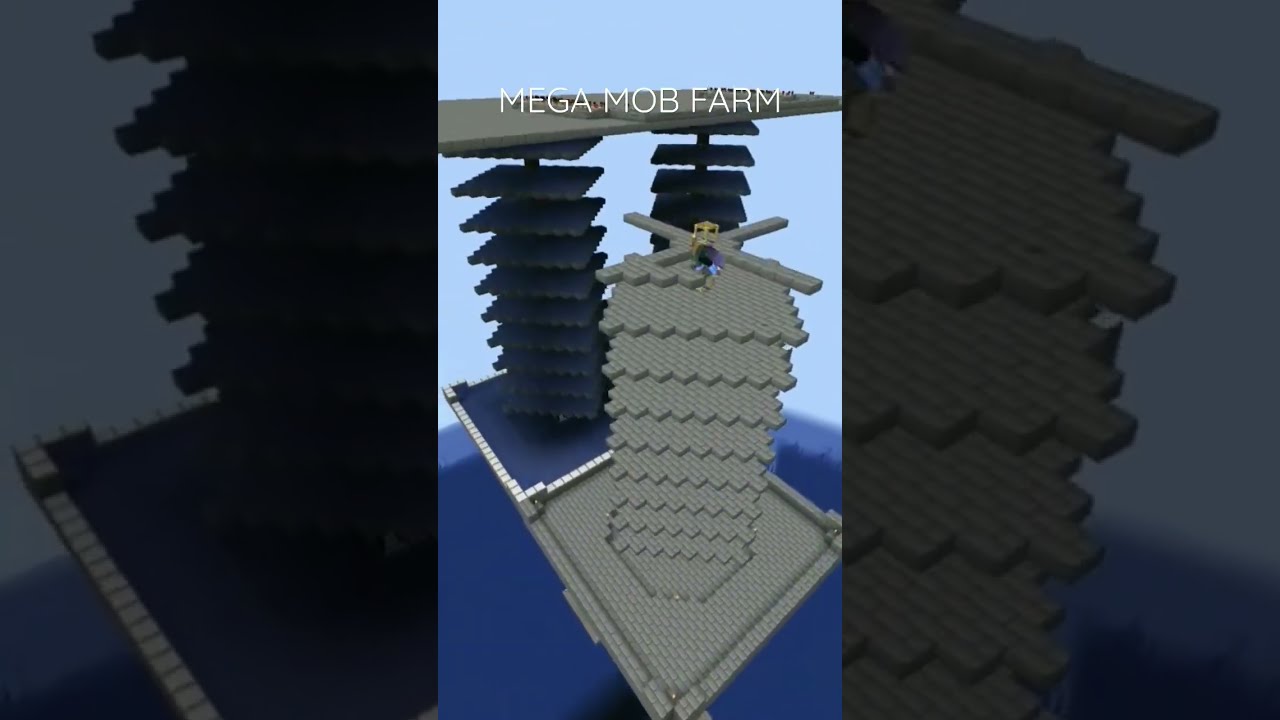 MEGA MOB FARM timelapse... full video in description