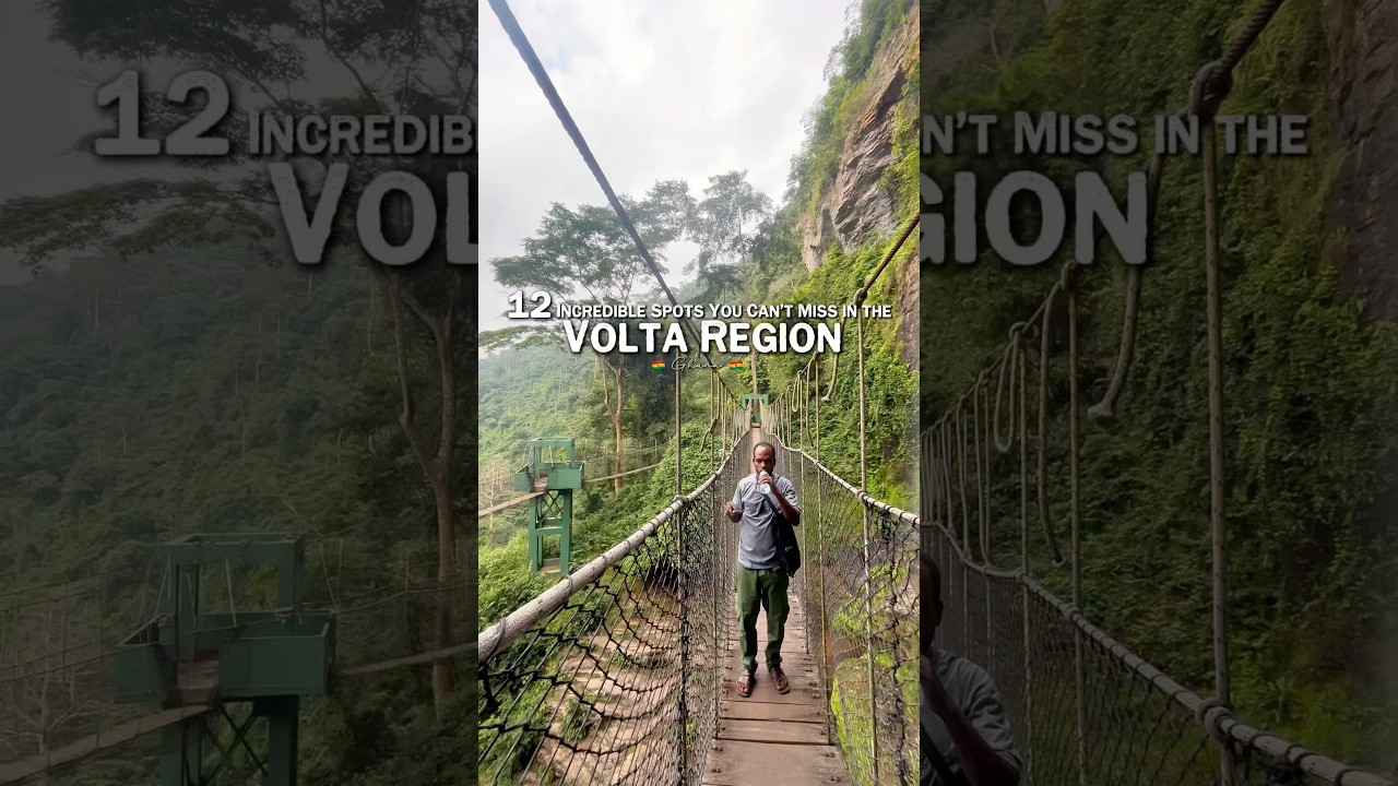 Places to visit in the Volta Region #voltaregion #ghana #tourism #visitghana
