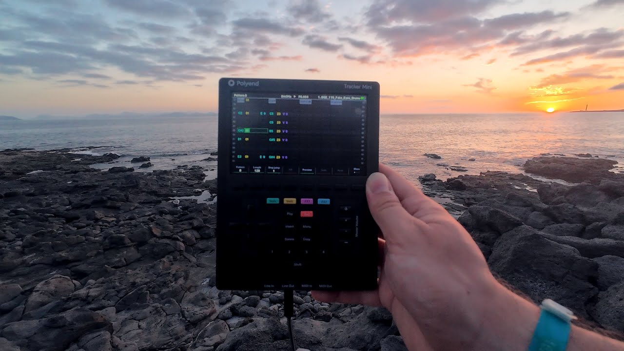 Polyend Tracker Dub Inspired Jungle - Recorded in Lanzarote