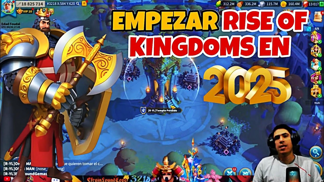 EMPEZAR A JUGAR RISE OF KINGDOMS EN 2025? - RISE OF KINGDOMS