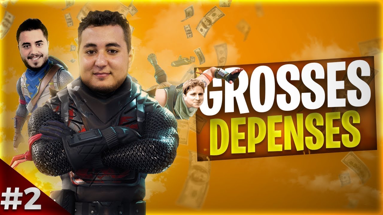 LES DÉPENSES S'ENCHAINENT ! ► SOIREE FORTNITE ft Akytio Doigby
