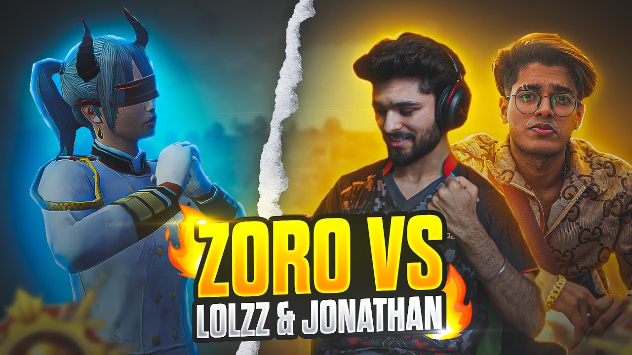 ZORO 1v3 @JONATHAN GAMING @LoLzZz Gaming SQUAD 🤯| JONATHAN LIVE CHAT REACTION 😳🔥 #pubg #bgmi