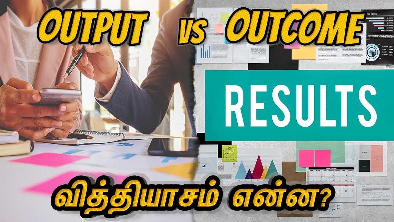Output vs Outcome| Tamil | Personality Development | Self help | RedCapKarthik