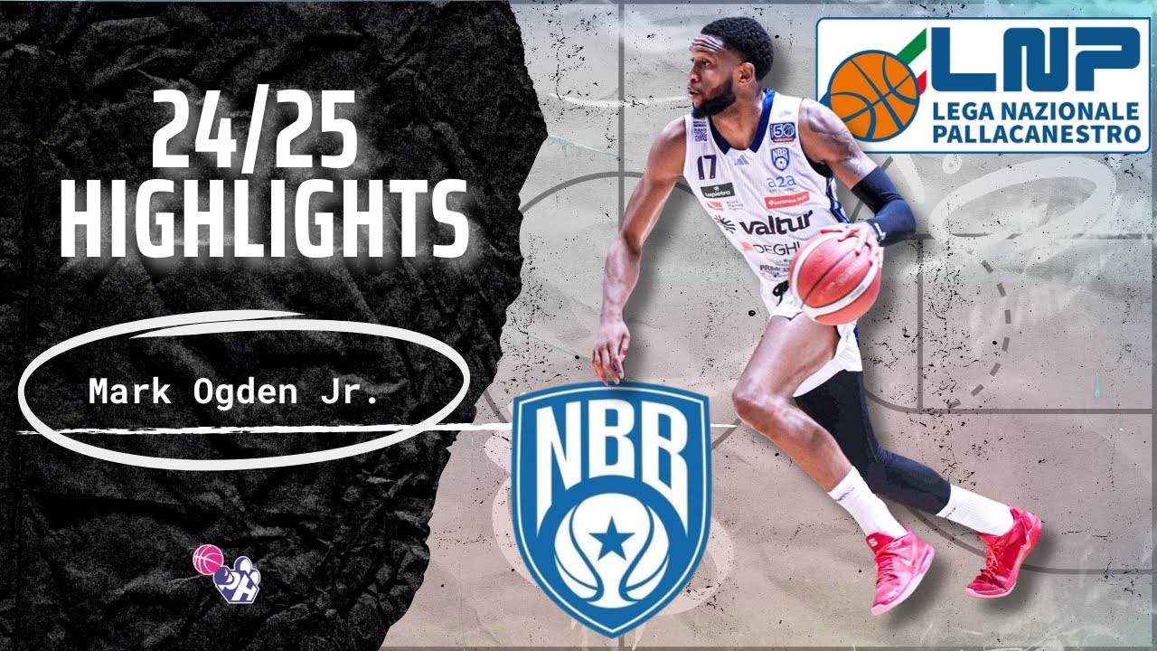 Mark Ogden Jr. Highlights 2024/25 || Italy Serie A2 League || Valtur Brindisi