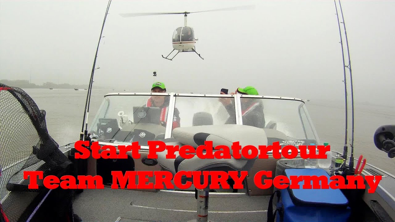 Predator Tour MERCURY Germany Wettkampfangeln Raubfisch