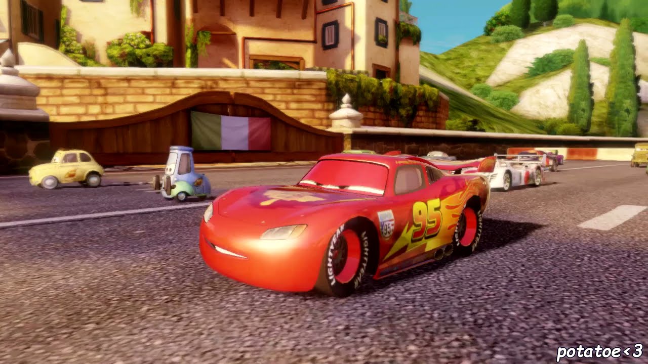 cars 2: the video game | Chick Hicks - casino tour | potatoe