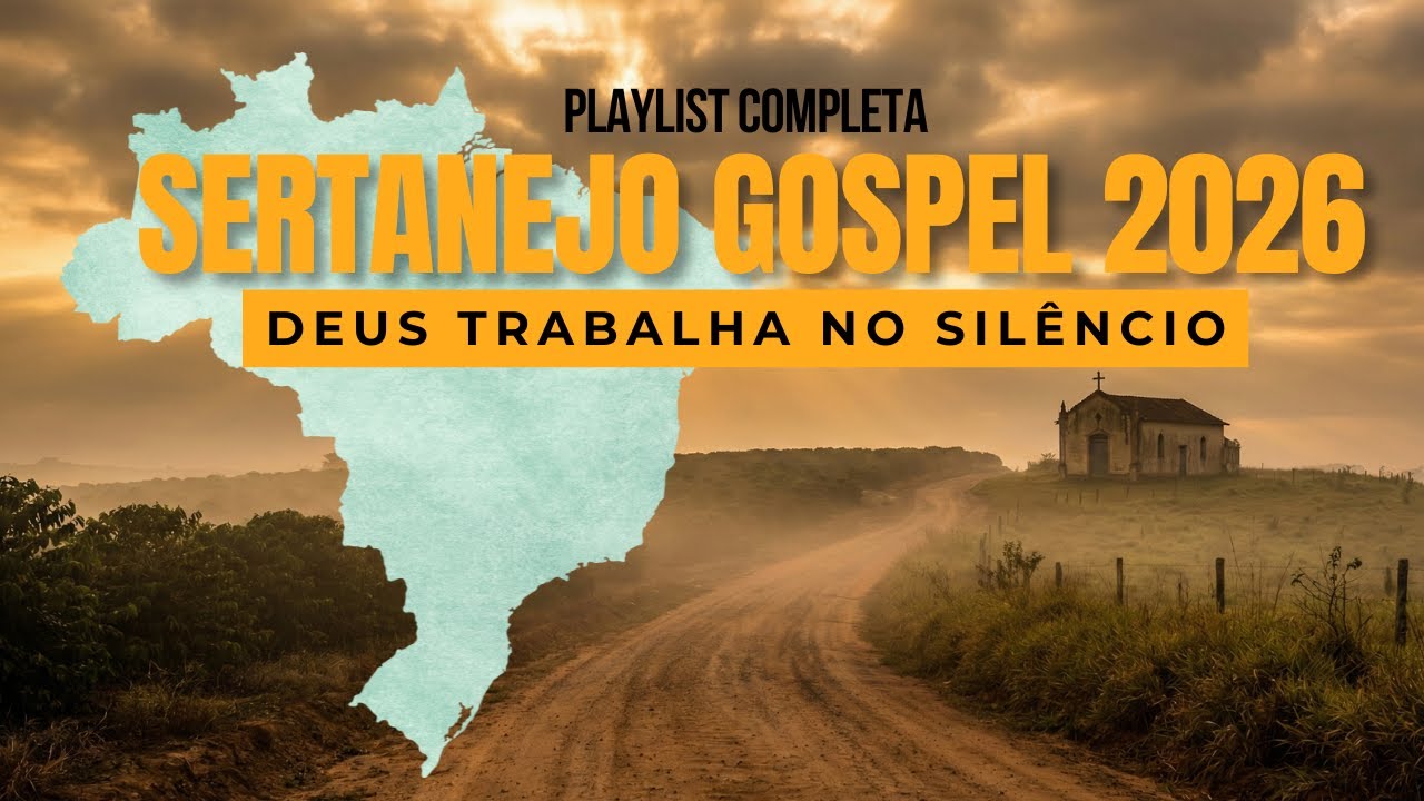SERTANEJO GOSPEL 2026 PLAYLIST COMPLETA Deus Trabalha no Silêncio