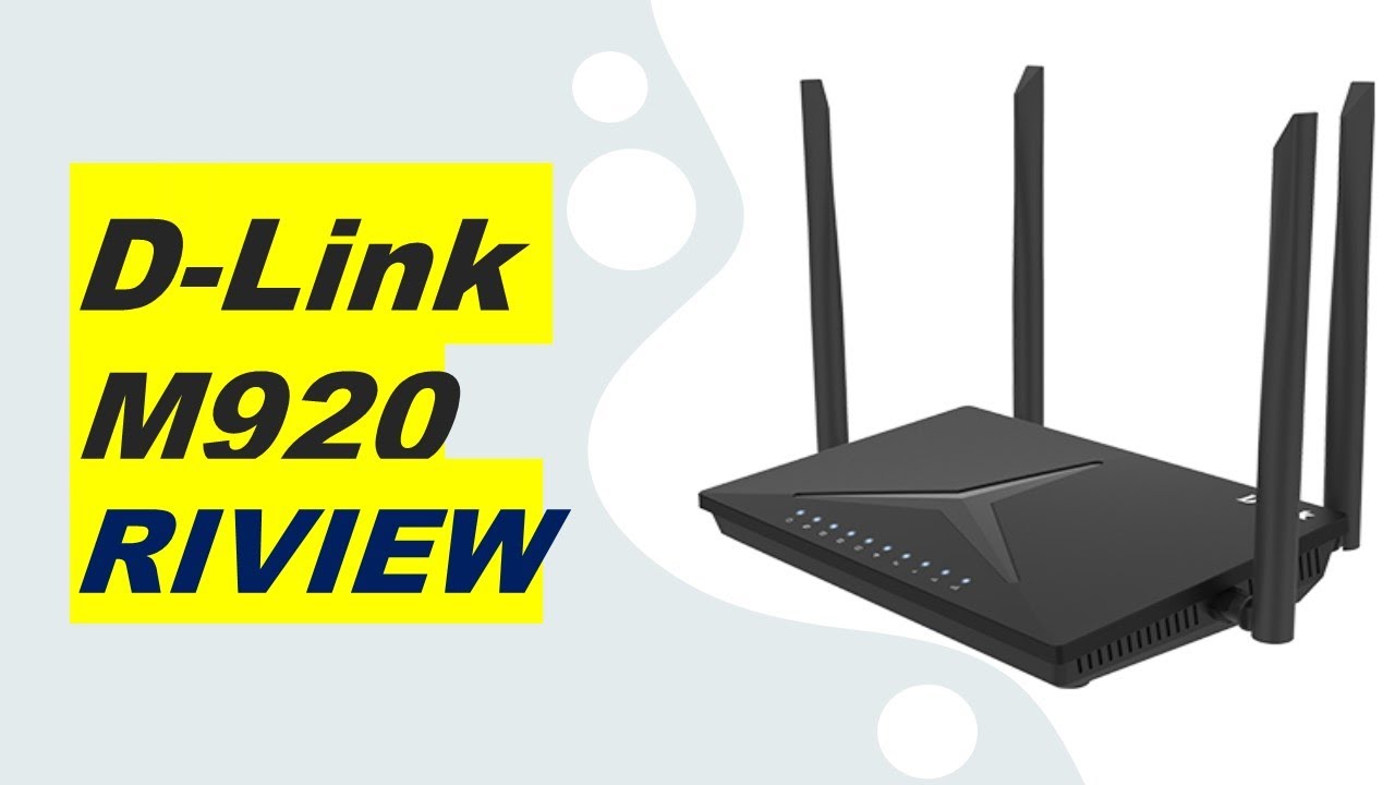 Router D-Link DWR M920 Router 4G Lte