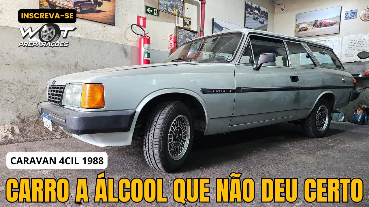 CARAVAN 4 CIL WEBER ÁLCOOL QUE NÃO DEU CERTO (W.O.T. PREPARAÇÕES)
