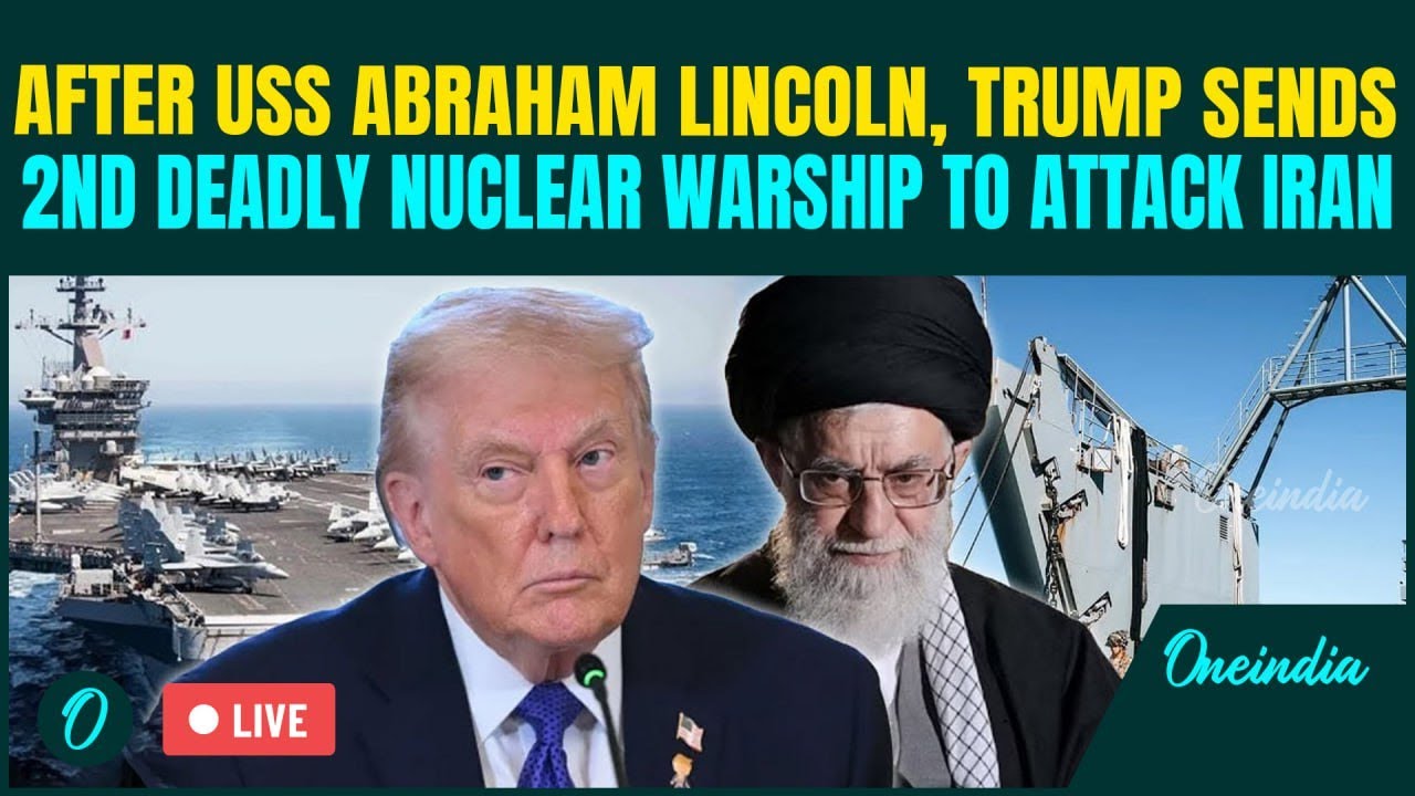 US Vs Iran War LIVE | Trump&rsquo;s Nuclear Warships, Fighter Jets READY TO ATTACK | US&rsquo; Chilling War Move