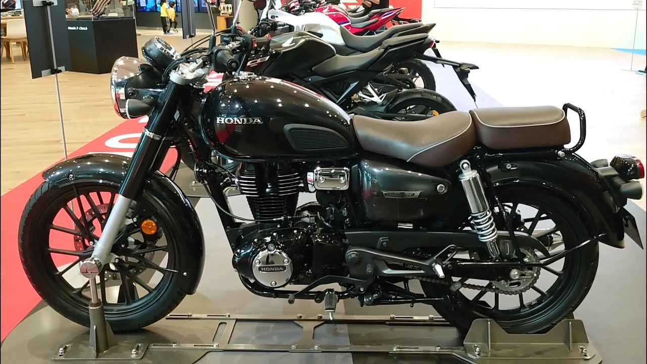Introducing the Honda GB350 C | A Power-Packed Ride in Gunmetal Black Metallic