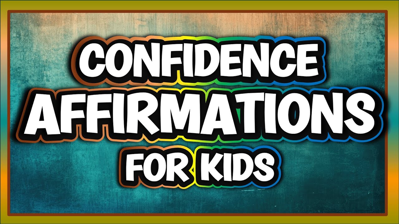 🔴 Positive Morning Affirmations For Kids Confidence and Self-Esteem | For School or Home