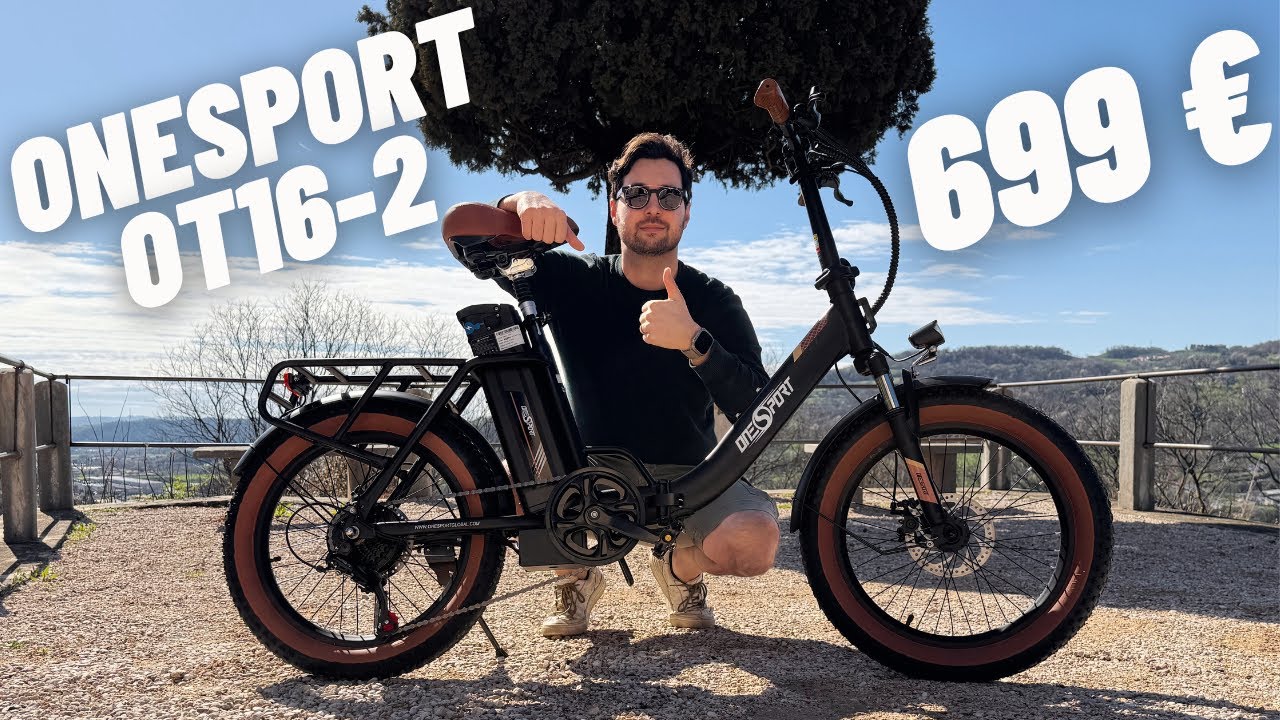 HO PROVATO LA GRAZIELLA ELETTRICA! 🚀 Recensione ONESPORT OT16-2
