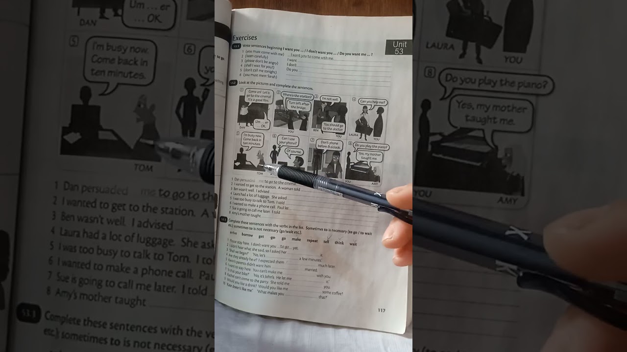 Essential grammar (56) unit 53 📒 English for beginners 🗝️ from Myanmar 