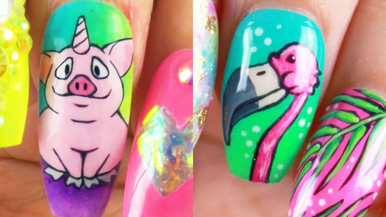 New Nail Art 2018 💜 The Best Nail Art Designs Compilation 1