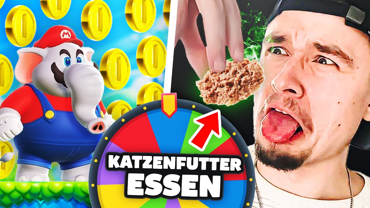 1 Münze = 1x BESTRAFUNGS-RAD in Mario WONDER... 🤢🤮