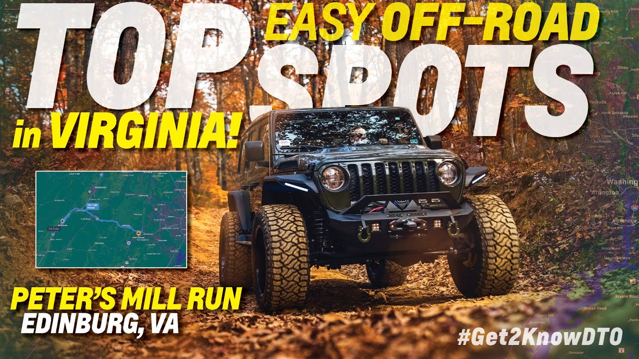One of our TOP ** EASIER ** Off-Road Spots in VIRGINIA