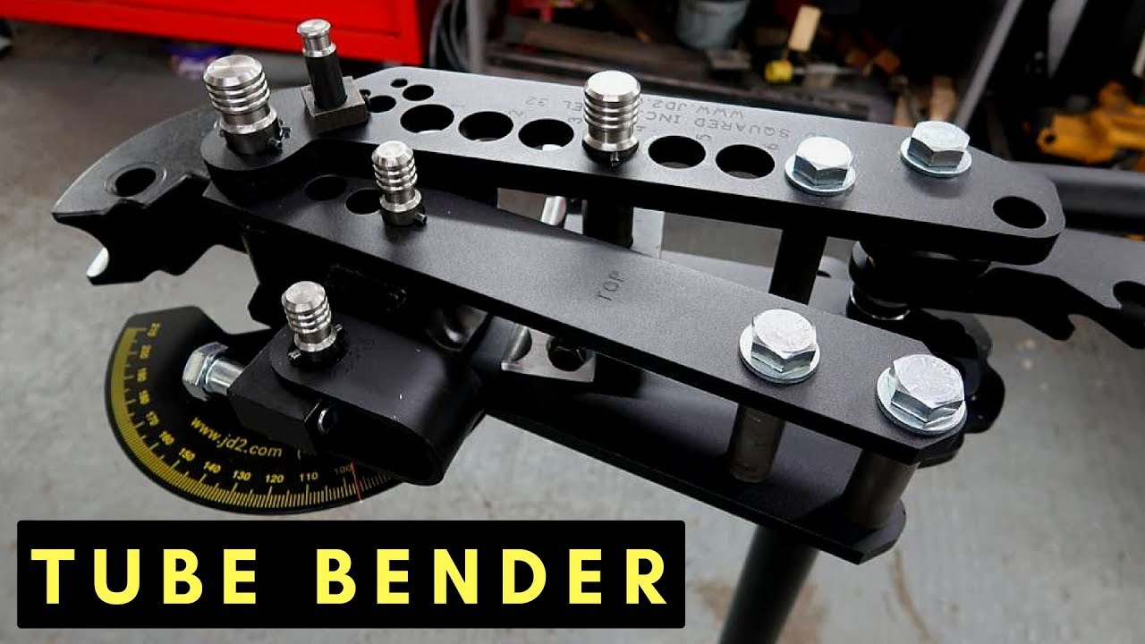 Jd squared model 32 roll cage tube bender setup!