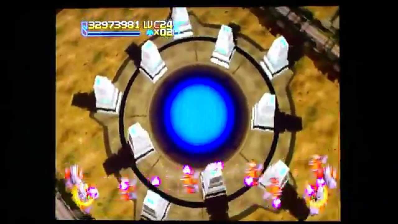 Radiant Silvergun - Sega Saturn scart gameplay test